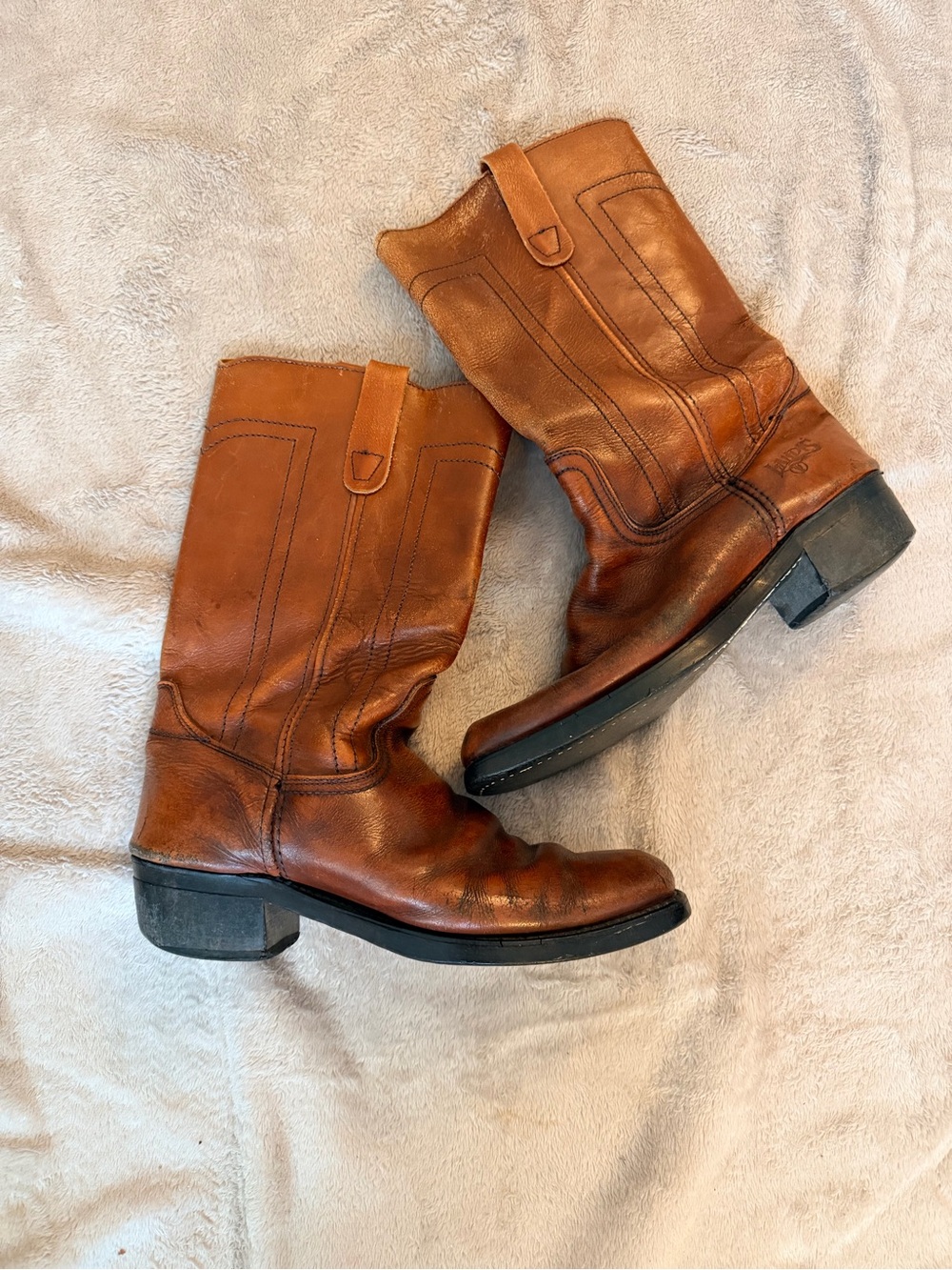 Vintage Landis Leather Boots